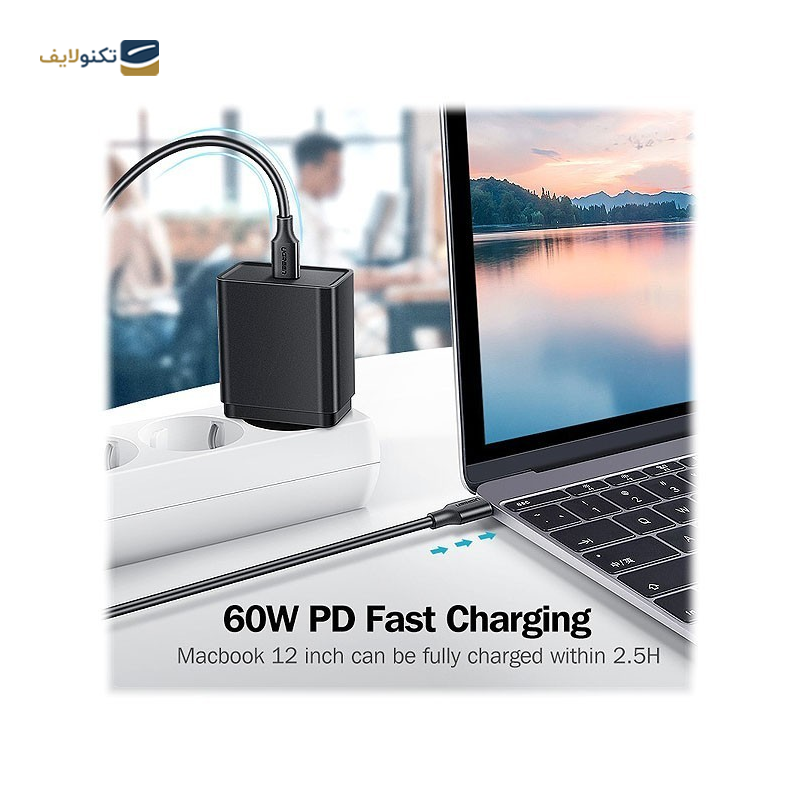 gallery-کابل USB-C به USB2 یوگرین US284 مدل 50942 طول 2 متر copy.png